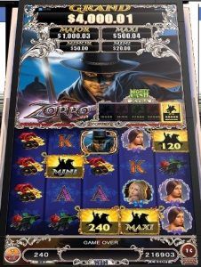 Zorro Mighty Cash-Schnittstelle